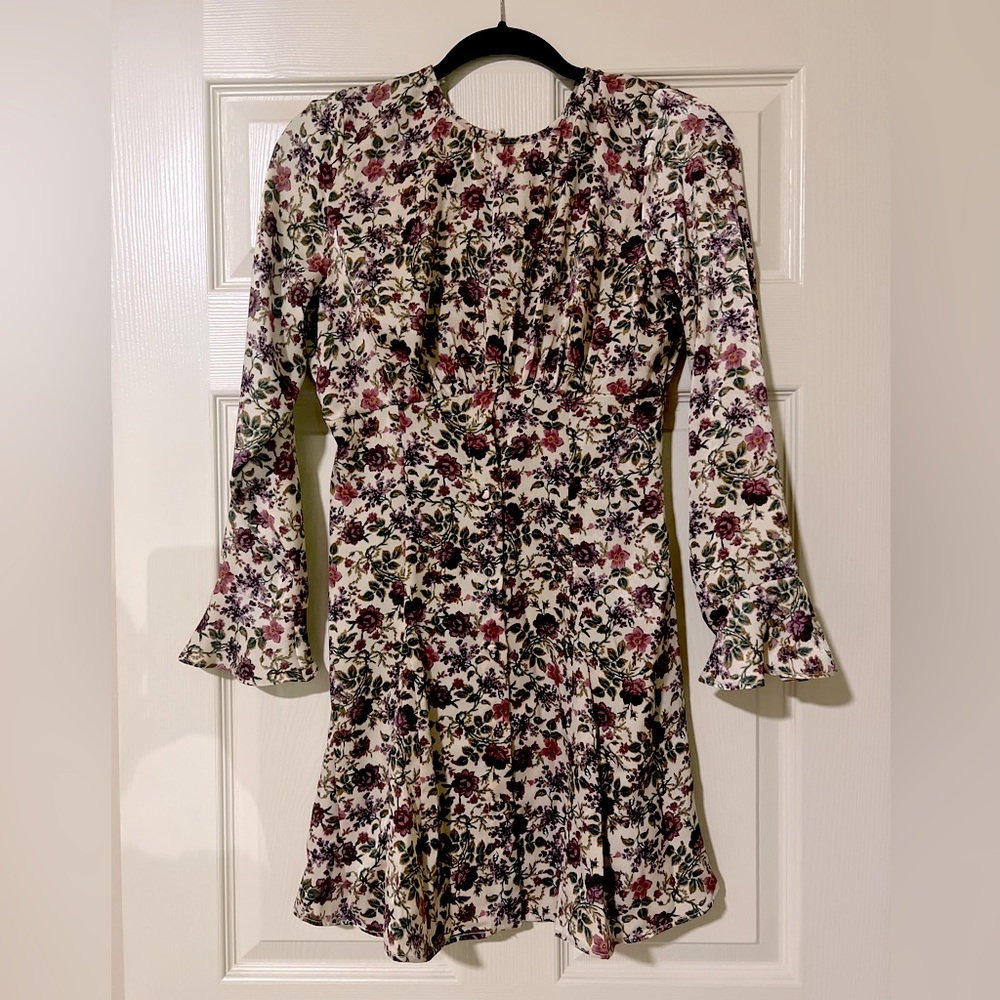 Zara Stain Floral Dress